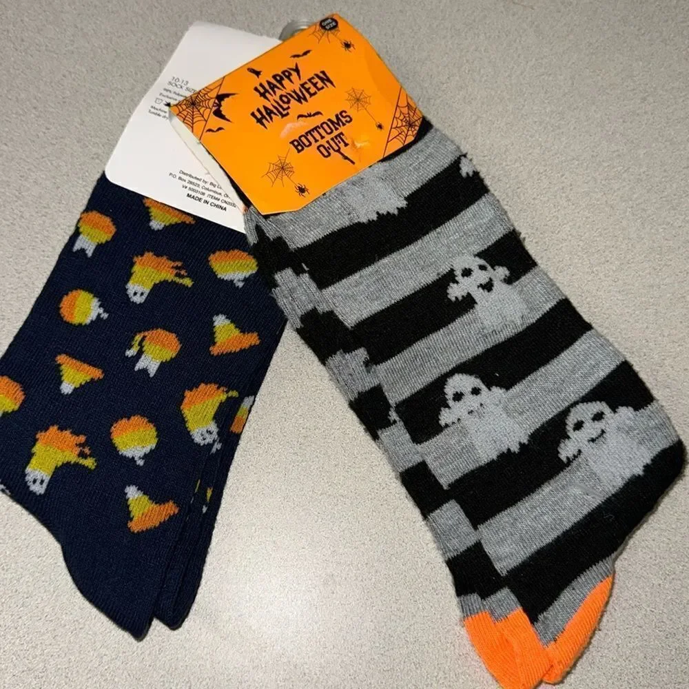 Halloween socks his & her set .